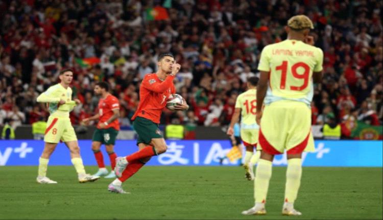 البرتغال تتوج بلقب دوري الأمم الأوروبية على حساب إسبانيا