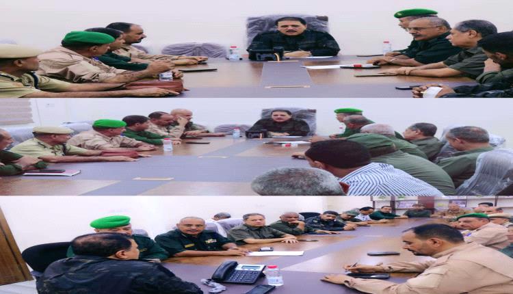 اجتماع أمني موسع في عدن برئاسة العميد جبر لبحث التحديات الأمنية وتعزيز الاستقرار