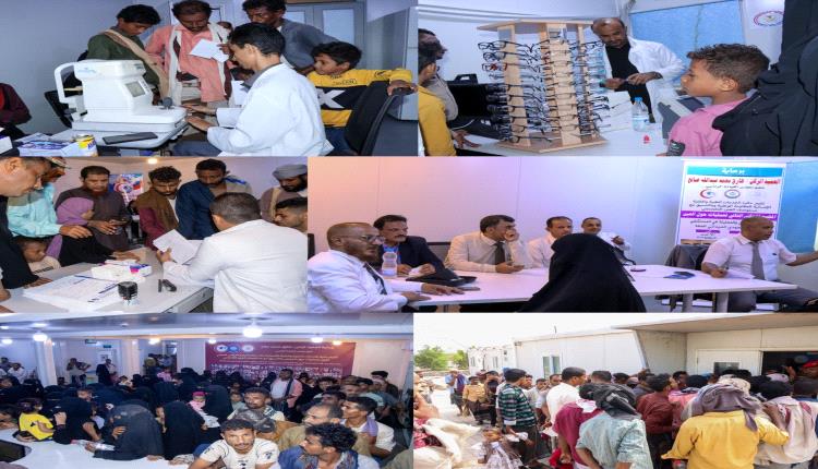 تدشين المخيم الطبي المجاني الثاني لتصحيح حَوَل العين في المخاء وسط إقبال غير مسبوق