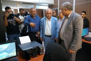 افتتاح غرفة العمليات للجان المجتمعية في ديوان محافظة عدن