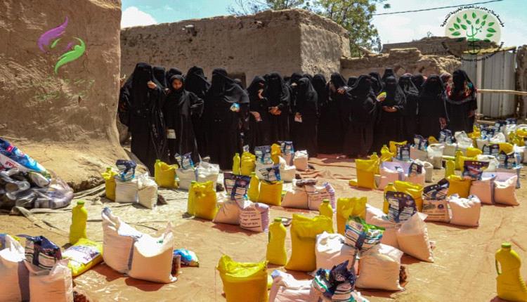 مؤسسة ذو النورين و مؤسسة صلاح جابر بن شعيله تنفدان الحملة الثانية لتوزيع السلل الغدائية للاسر للأشد فقرآ  بمحافظة 