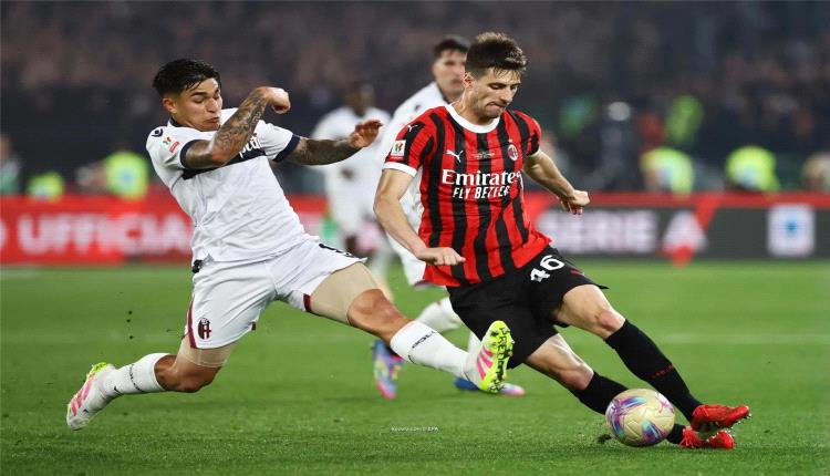 زلزال في الأولمبيكو.. بولونيا ينتزع الكأس ويحطم أحلام ميلان