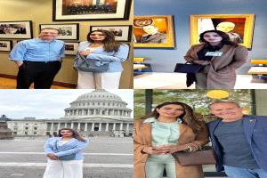 رئيسة الائتلاف الوطني للنساء المستقلات تختتم زيارتها للولايات المتحدة ضمن حملة دولية لفضح انتهاكات الحوثيين