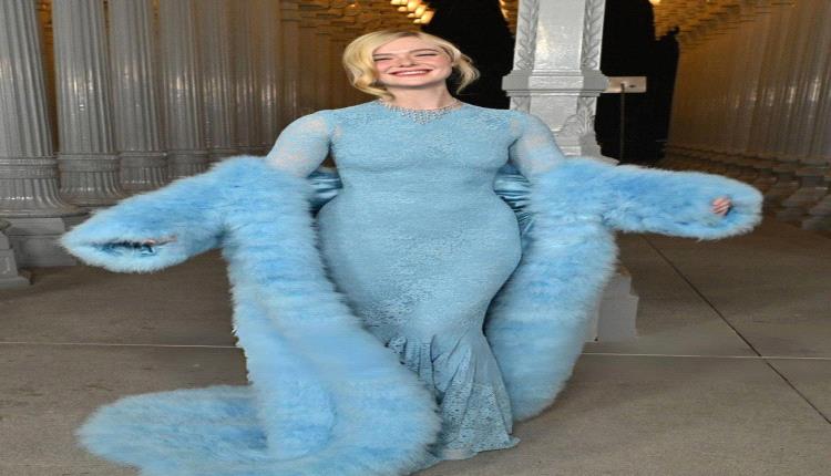 الأناقة الخيالية تعود مع إيل فانينغ بفستانها الأزرق السماوي المستوحى من سندريلا!