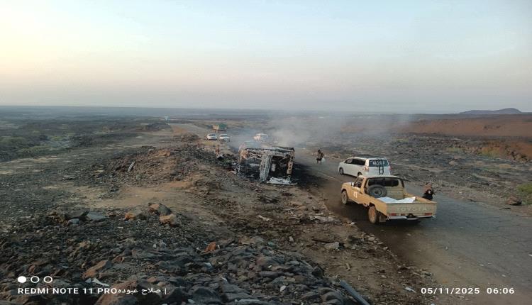 جواس يحذر من خطورة "عقبة العرقوب" في أبين ويدعو إلى إجراءات عاجلة للحد من الحوادث