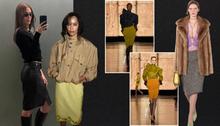 صيحة كلاسيكية تتربع على العرش.. الـ Pencil Skirt تعود من جديد