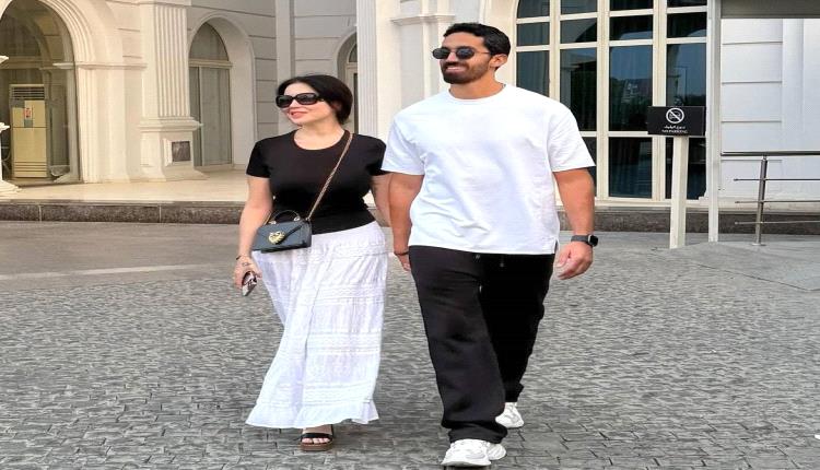 النجمة مي عز الدين تشعل السوشيال ميديا بصور جديدة من شهر العسل