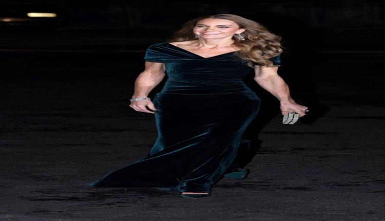 السجادة الحمراء تشهد جرأة الاميرة كيت ميدلتون بإطلالة مكشوفة الكتف