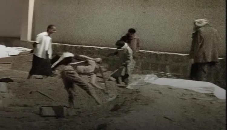 قيادي كبير يدفـ.ـن جثتـ.ـين مجهولتين خلف مقر أمني في هذه المحافظة!