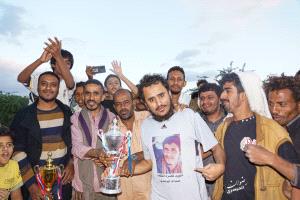 حي فحمان بطلا لدوري لعبة الخط الطويل في مودية