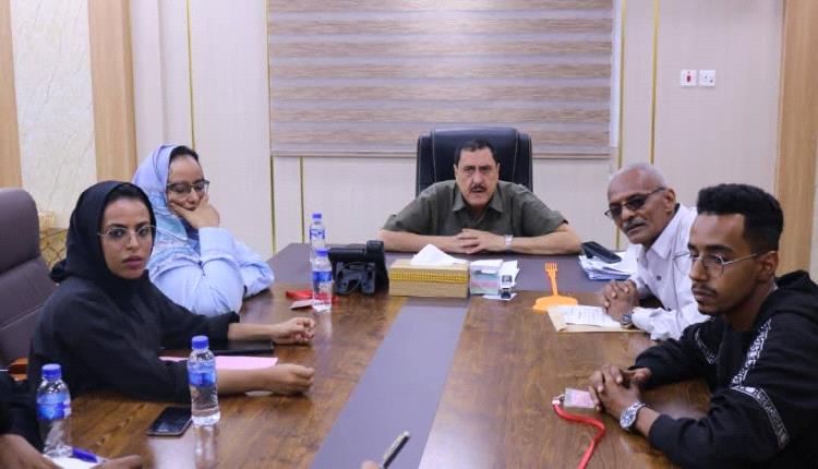 مدير أمن العاصمة عدن يبحث مع تكتل "نون النسوي" تنفيذ مشروع الوقاية من المخدرات
