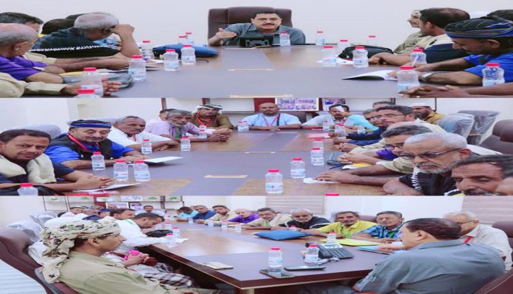 مدير أمن العاصمة عدن يلتقي اللجان المجتمعية لمديرية خور مكسر ويؤكد على مواصلة التنسيق والعمل المشترك