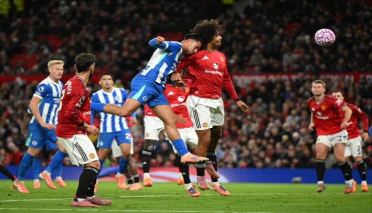 مانشستر يونايتد يحقق فوزاً مثيراً على برايتون في البريميرليج