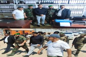 أشادوا بالجهود المبذولة... الحسيني والداؤودي والكوكني يزورون وحدة حماية الأراضي