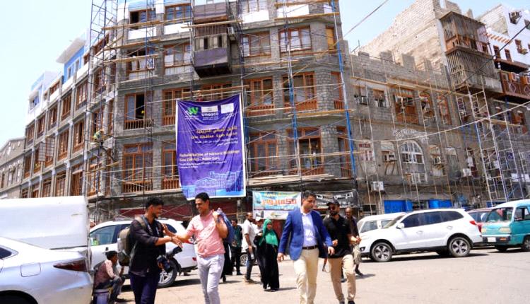 نائب وزير الإعلام والثقافة والسياحة يتفقد أعمال تأهيل سينما أروى بصيرة ويشدد على إعادة تأهيل فندق كرينيست بالتواهي