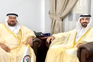 رئيس البرلمان العربي يستقبل المستشار أحمد سودين