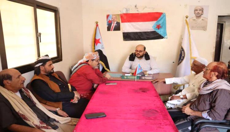 الجفري يطلع على نشاط الاتحاد العام لقبائل الجنوب