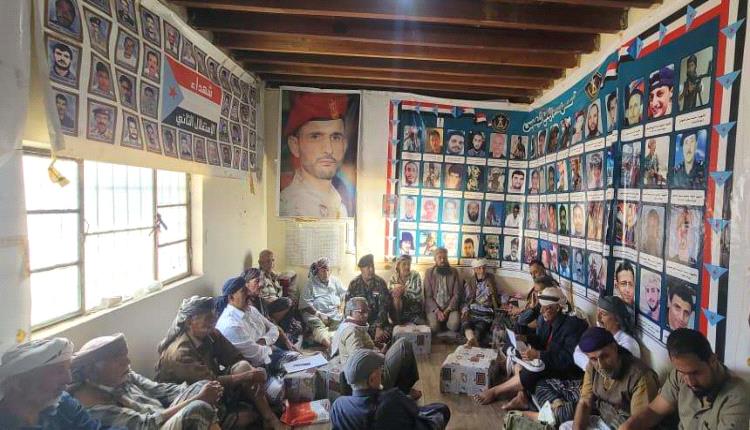 القيادة المحلية لانتقالي لبعوس تعقد اجتماعها الموسع وتناقش التحضيرات لمليونية 4 مايو