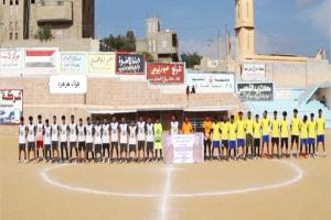 النصر يقتنص نقاط المباراة من أمام فريق الشباب بدوري الفقيد القشم بالشعيب