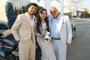 لحظات ممتعة… محمد رضوان يحتفل بخطوبة ابنته بحضور أشرف زكي وماجد المصري