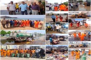 حملة «نظافة مدينتي ..مسؤوليتي » تتواصل في مديريات العاصمة عدن