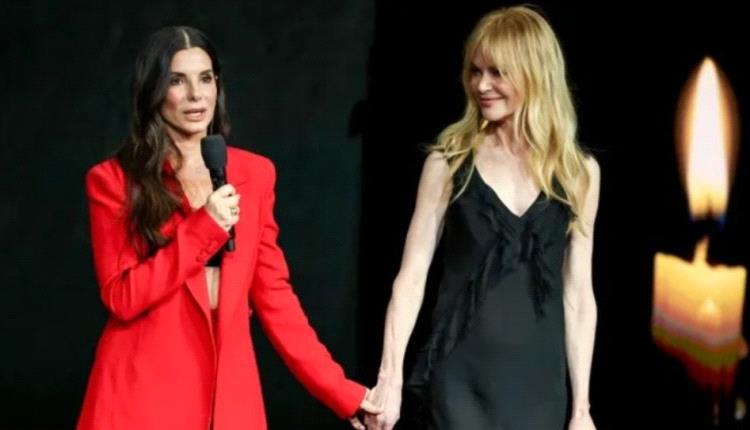 ساندرا بولوك ونيكول كيدمان تخطفان أنظار الجمهور في العرض الخاص لفيلم «Practical Magic»