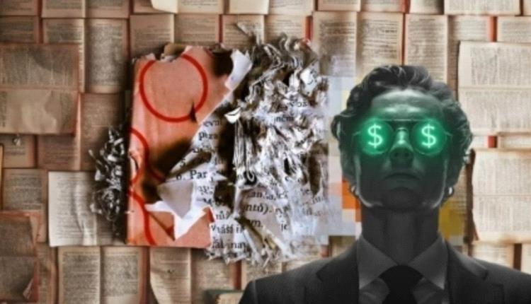 شركات الذكاء الاصطناعي ترتكب مجزرة سرية بالكتب الورقية.. تشتريها بكميات كبيرة ثم تحرقها