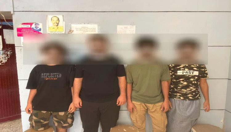 شرطة الشيخ عثمان تضبط أربعة متهمين على خلفية اشتباك مسلح وإطلاق نار بجانب مسجد النور