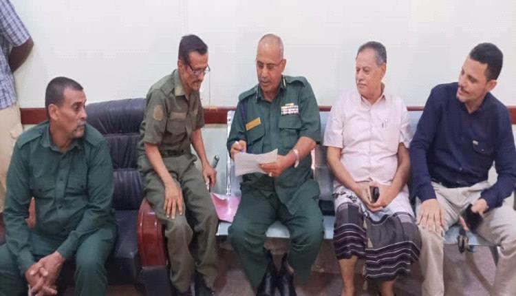 الرقابة والتفتيش بشرطة عدن تنفذ نزولاً ميدانياً لتقييم مستوى الجاهزية في شرطة الشيخ عثمان وكابوتا