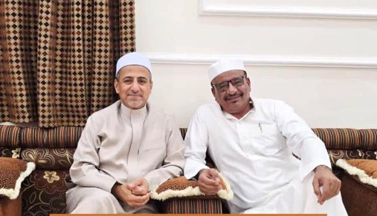 التميمي يلتقي رجل الأعمال بازرعة للتأكيد على الشراكة وأهمية إشراك جميع المكونات في المجلس التنسيقي الحضرمي