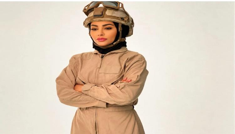 مهيرة عبدالعزيز بإطلالة لافتة تجسد بها شخصية عسكرية إماراتية في مسلسلها الجديد