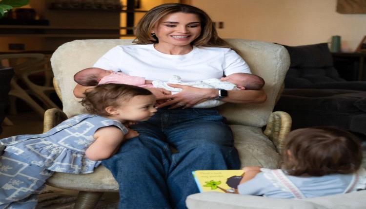 الملكة رانيا تحتفل بعيد ميلادها مع حفيداتها الأربع