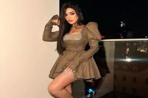 حبيبة تامر حسني السابقة الفنانة المغربية جليلة تبعث له رسالة مواساة بعد وفاة والده