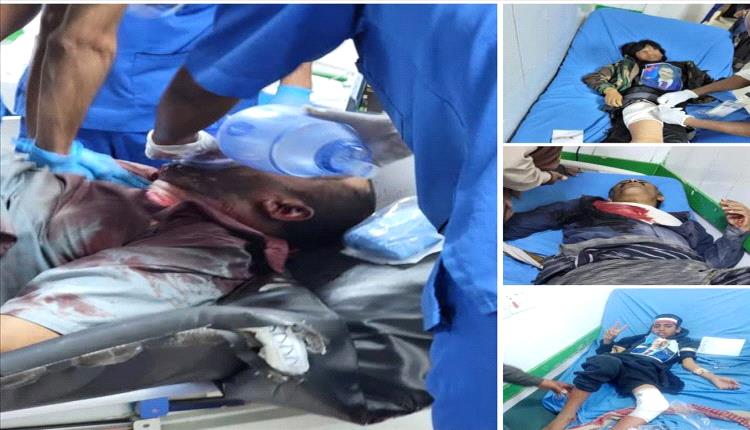 سقوط 3 شهداء وأكثر من 18 جريحاً من المدنيين  في إطلاق النار على المتظاهرين في عتق