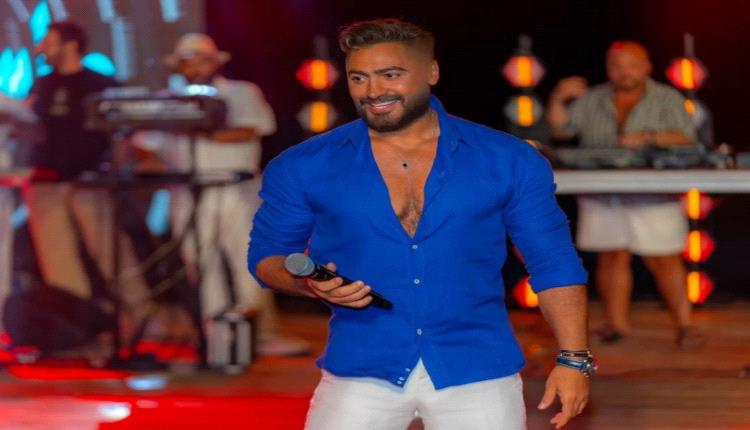 "تامر حسني يشعل الجدل برسالة عن الحلم.. وياسمين العبد في الصورة"