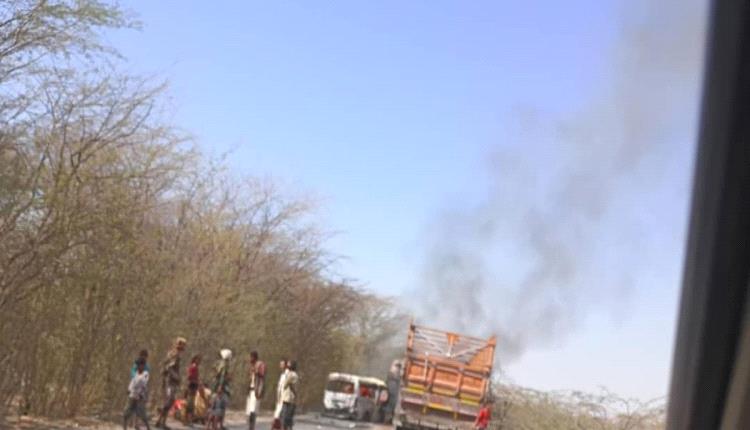 تصادم عنيف بين نقل ثقيل وهايس ينتهي بكارثة إنسانية في أبين