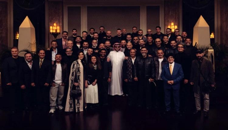 نجوم الصف الأول يشاركون في سحور أقامه تركي آل الشيخ