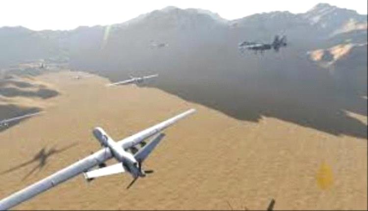 تحليق مكثّف للطيران المسير في سماء الضالع