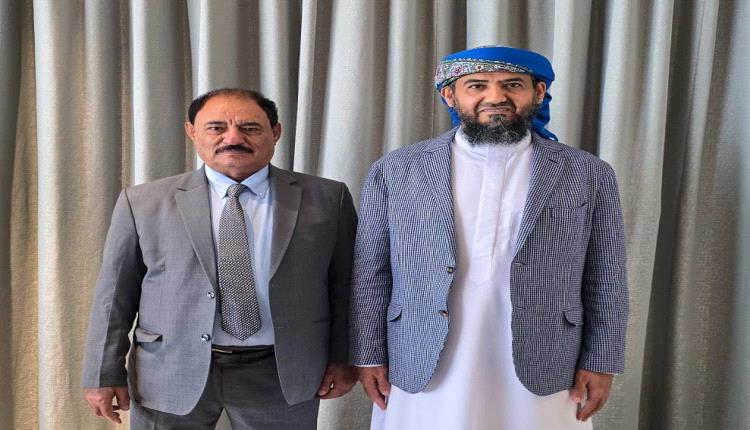 المحرّمي يلتقي محافظ الضالع لمناقشة مستجدات الأوضاع الأمنية والخدمية في المحافظة