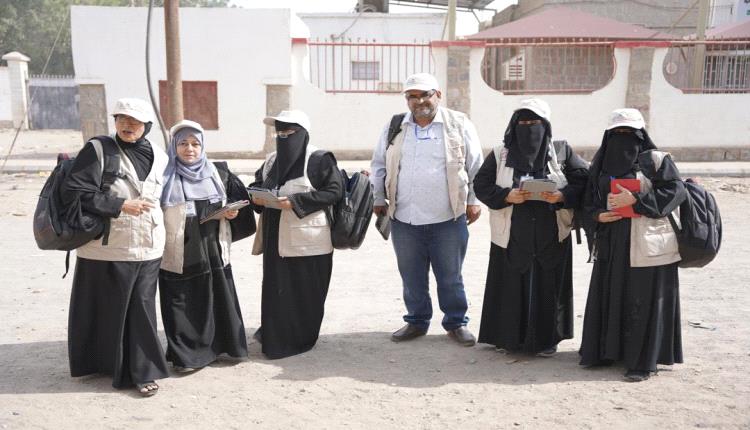 الجهاز المركزي للإحصاء يواصل النزول الميداني الفعلي للباحثات في مسح ميزانية الأسرة بعدن ولحج
