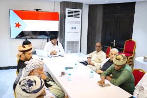 انتقالي حضرموت يحيي صمود الشعب الجنوبي ويرفض العليمي في المكلا