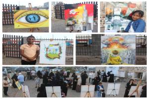 أكون وشركاء الريادة المجتمعية يختتمون مشروعهم بمعرض (منارة الأمل) في عدن