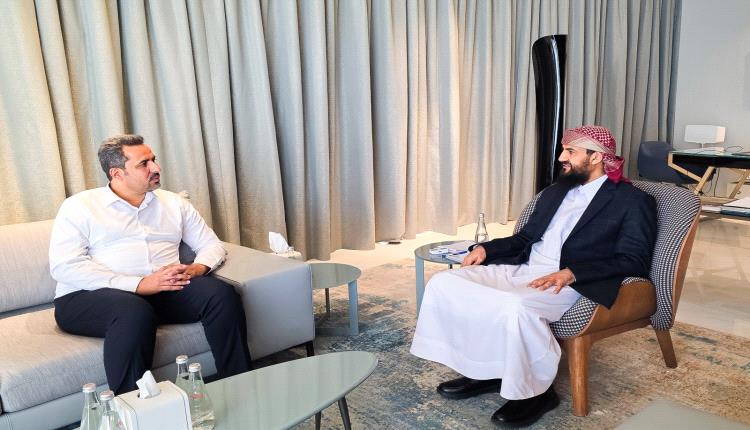 المحرّمي يلتقي محافظ لحج ويطّلع على الأوضاع الأمنية والخدمية بالمحافظة