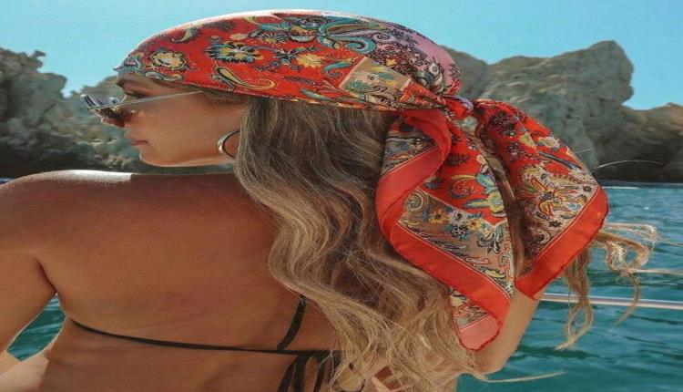 سكارف الشعر يعود ليتصدر صيحات الموضة هذا الموسم.. الإكسسوار الذي ينعش الإطلالات الصيفية