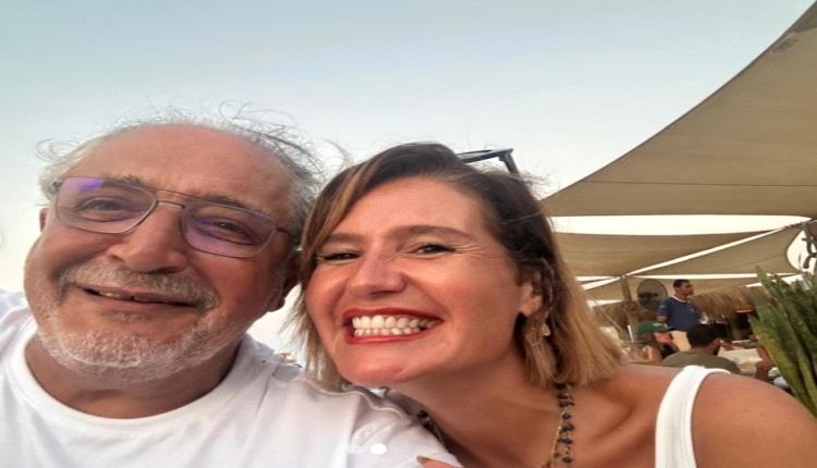 هنا شيحة تنعي والد زوج شقيقتها بكلمات مؤثرة
