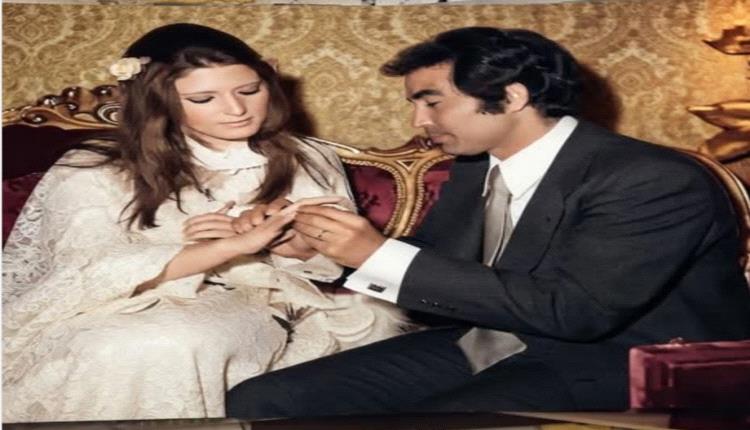 شمس البارودي تستعيد ذكرياتها مع حسن يوسف بصورة نادرة من خطوبتهما