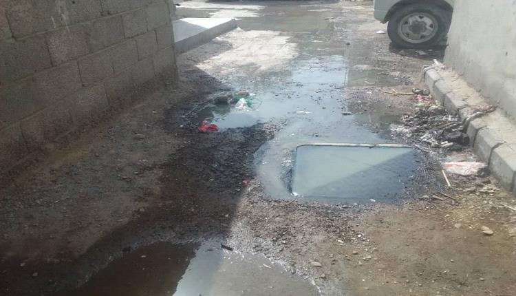 حي ملقاط بالممدارة يغرق بمياه الصرف الصحي