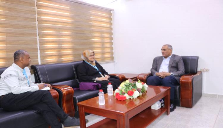 وزير التربية والتعليم يناقش مع وفد اليونيسف مشروع المنحة المضاعفة للشراكة العالمية من أجل التعليم