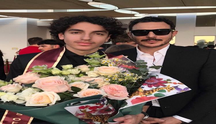 باسل خياط يحتفل بتخرج ابنه شمس من الثانوية: يا ملكي مبروك