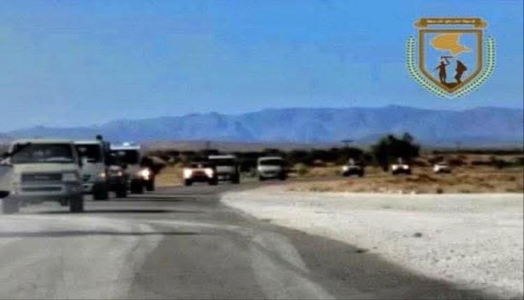 قوات دفاع شبوه تتصدى لهجوم مليشيات الحوثي في جبهه وادي خر بيحان
